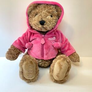 Gund Teddy Bear For The Love of her Life Breast Cancer Awareness Macys Plush 12"